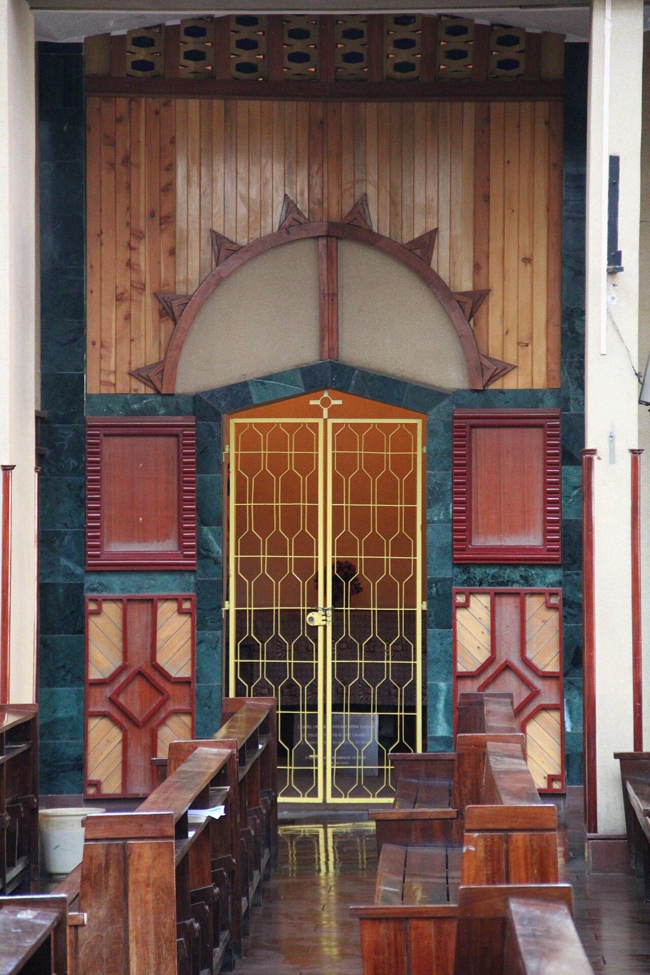 Holy Family basilica (Nairobi, Kenya) chapel